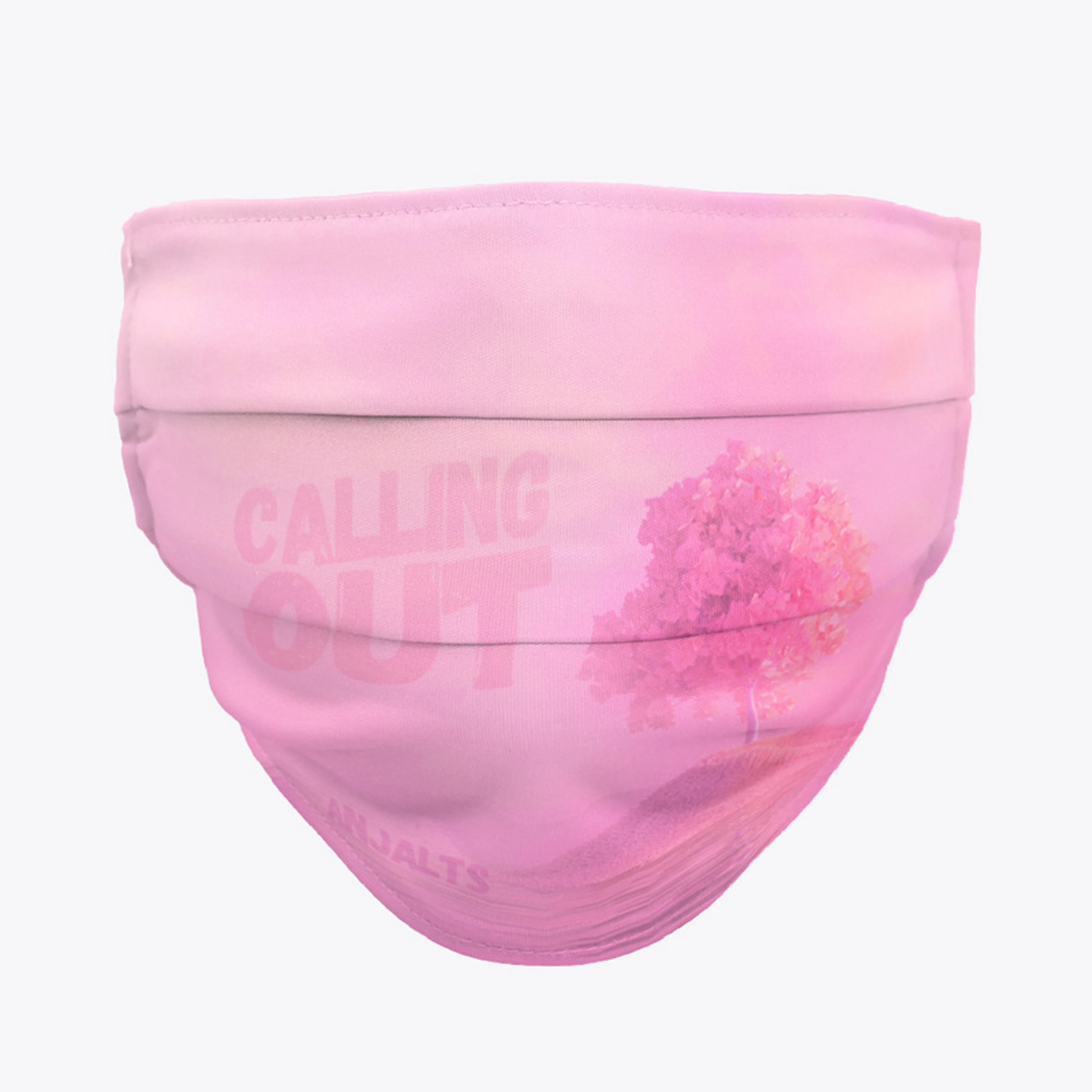 Anjalts 'Calling Out' Pink Face Masks